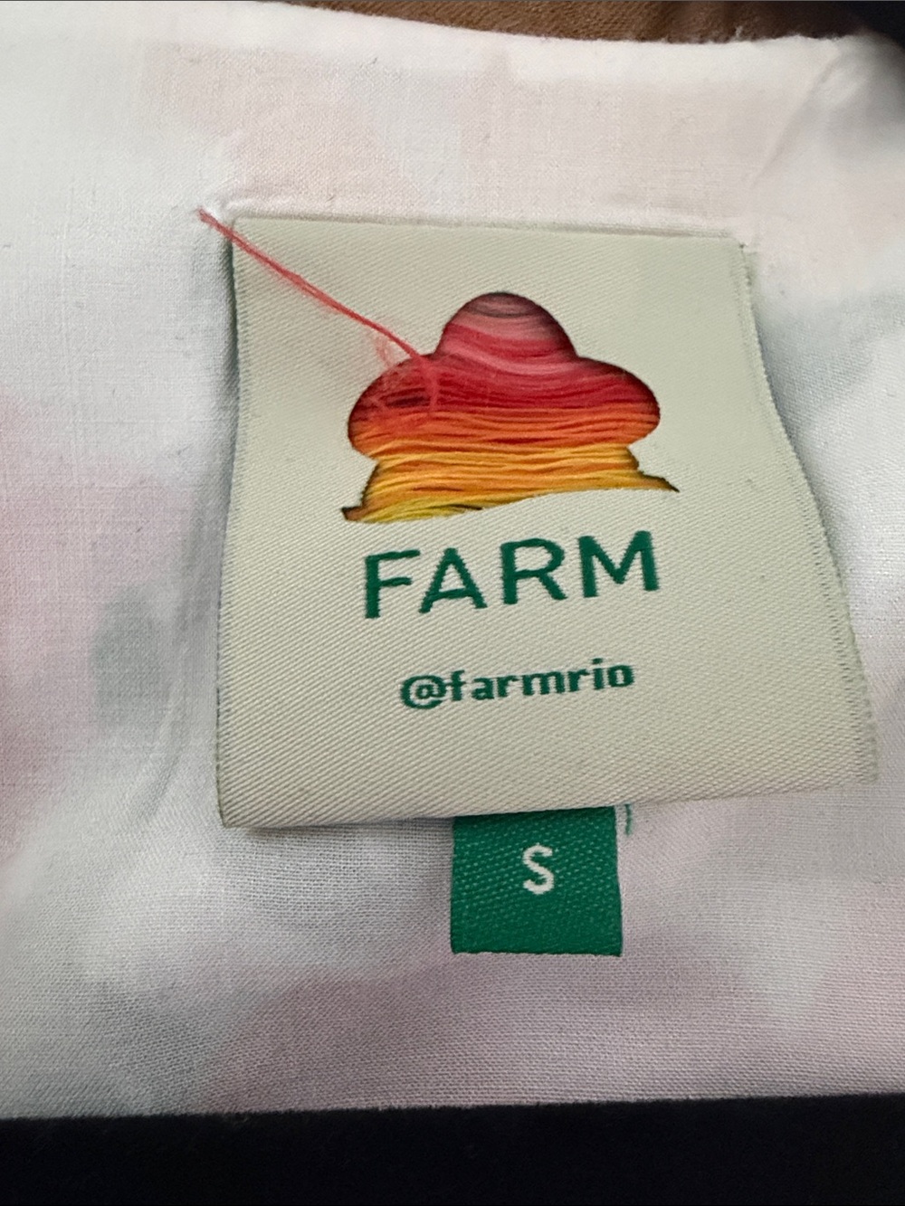 FARM Rio White Floral Print Romper with Pink, Red, Orange & Green - Picture 2 of 5